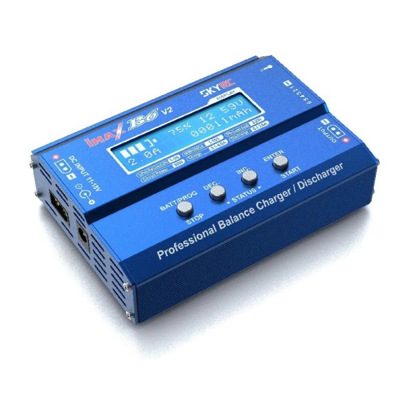 SKYRC IMAX B6 V2 Smart Balance Charger 60W 6A 4.35V Battery Resistance Meter DC/DC Converter XT60 for RC FPV Drones DIY Parts